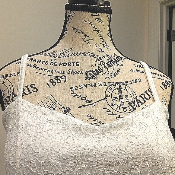 Lace High Low Asymmetrical Sweetheart neckline thin trap dress Plus Size Floral - Picture 6 of 17